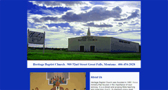 Desktop Screenshot of heritagebaptistchurchofgf.com